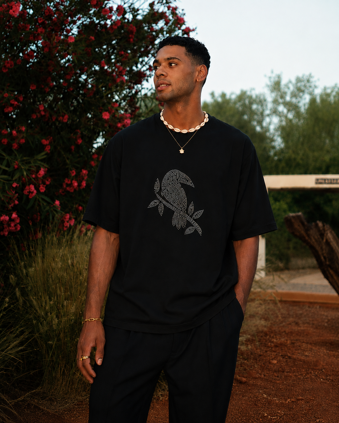 Koi Noir Drop Tee- Unisex