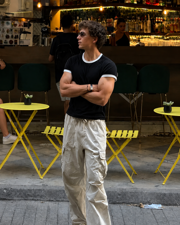 Ringer Tee (Midnight)
