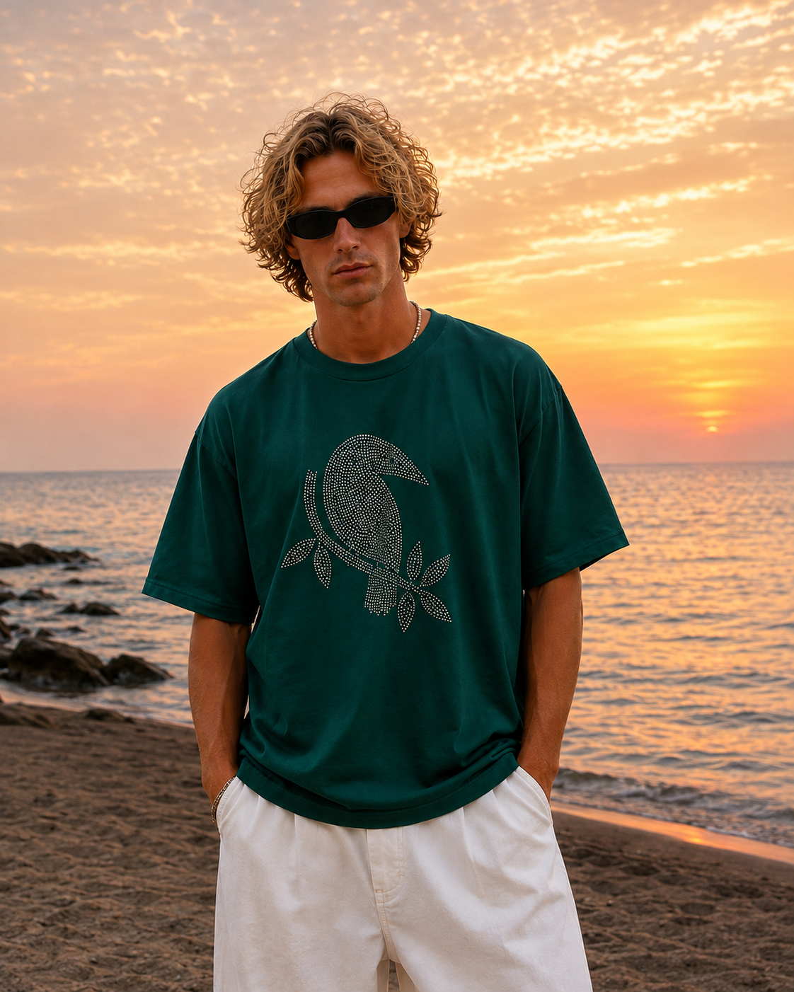 Koi Noir Drop Tee- Unisex