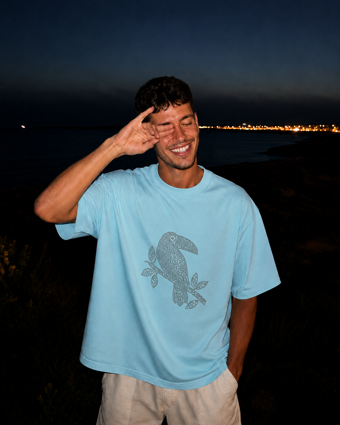 Koi Noir Drop Tee- Unisex