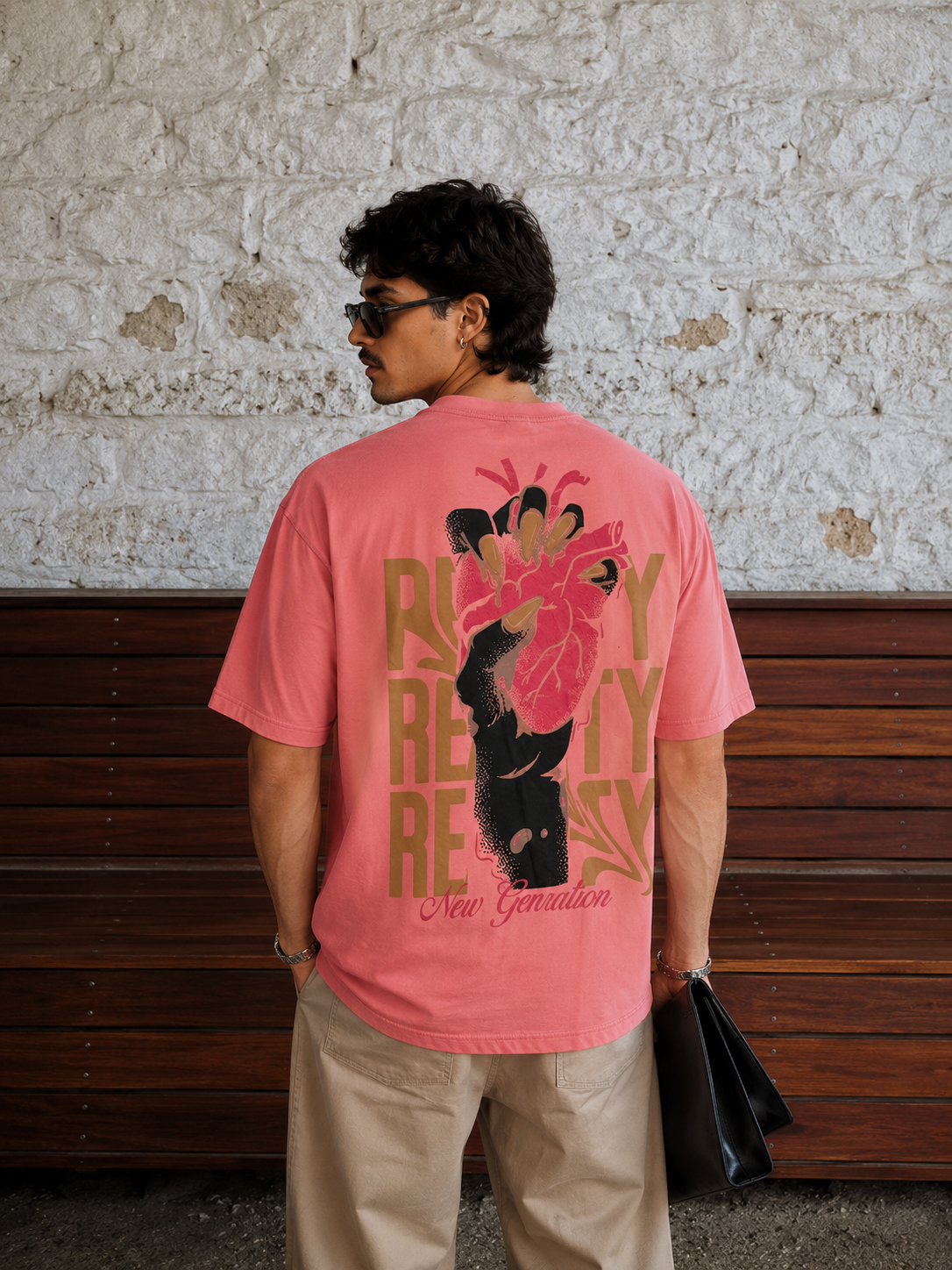 Reality Wrap Drop Tee- Unisex