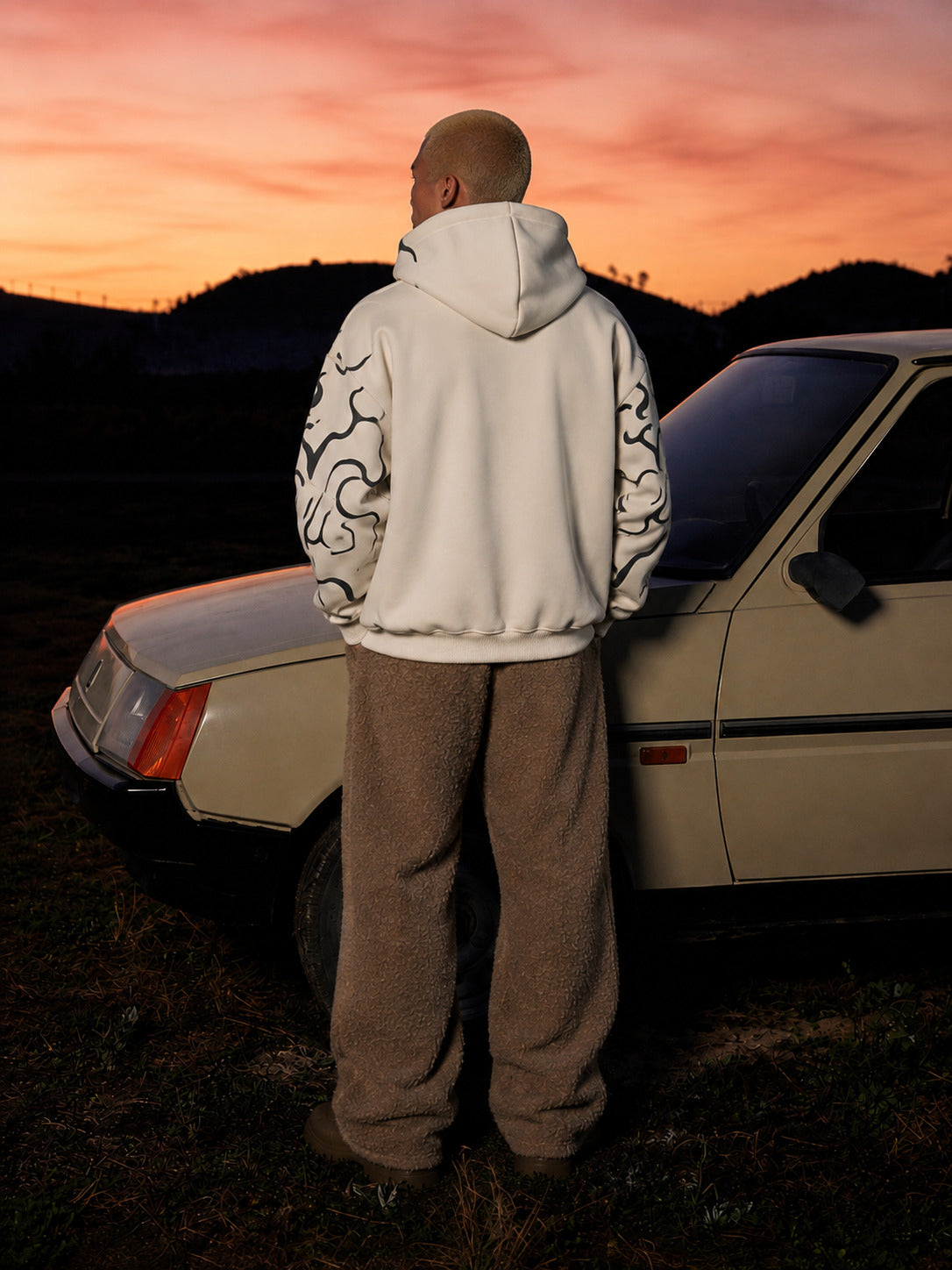 Burnout Hoodie- Unisex