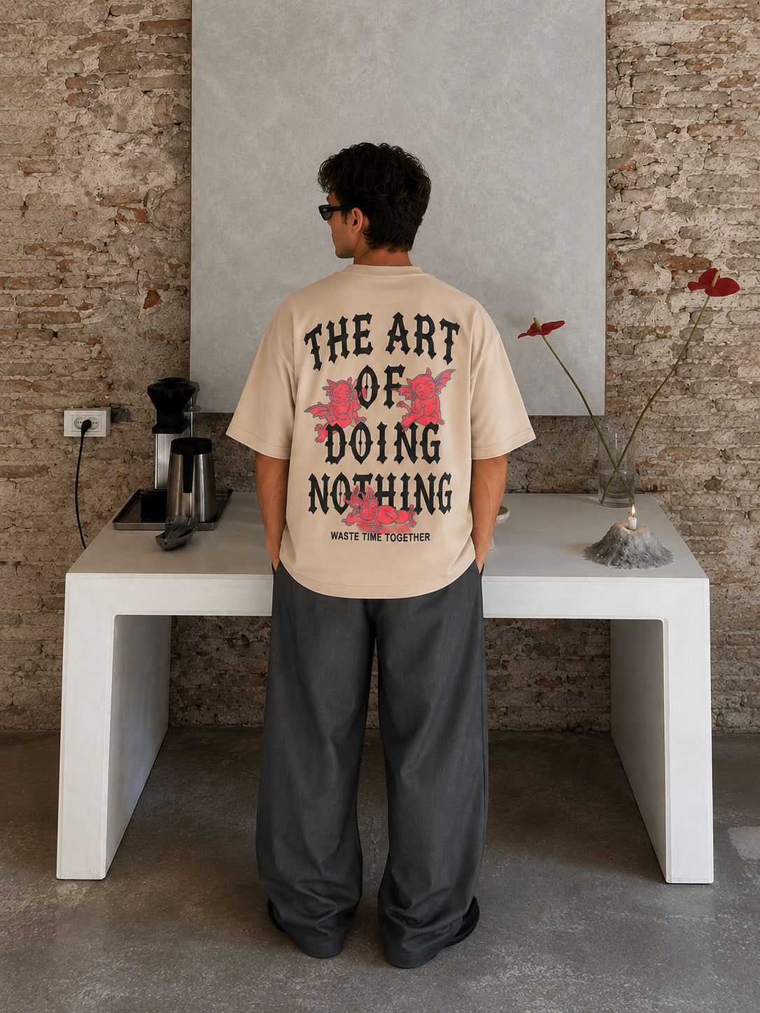 The Art Of Nothing Drop Tee- Unisex