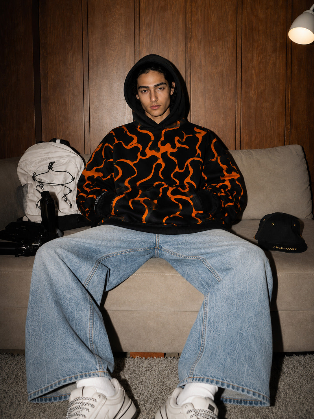 Burnout Hoodie- Unisex