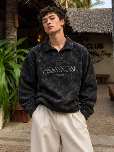 Subtle Noise Waffle Tshirt