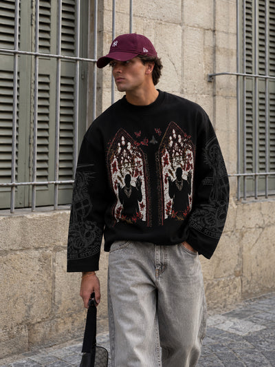 Sacred Shadows Waffle Tshirt