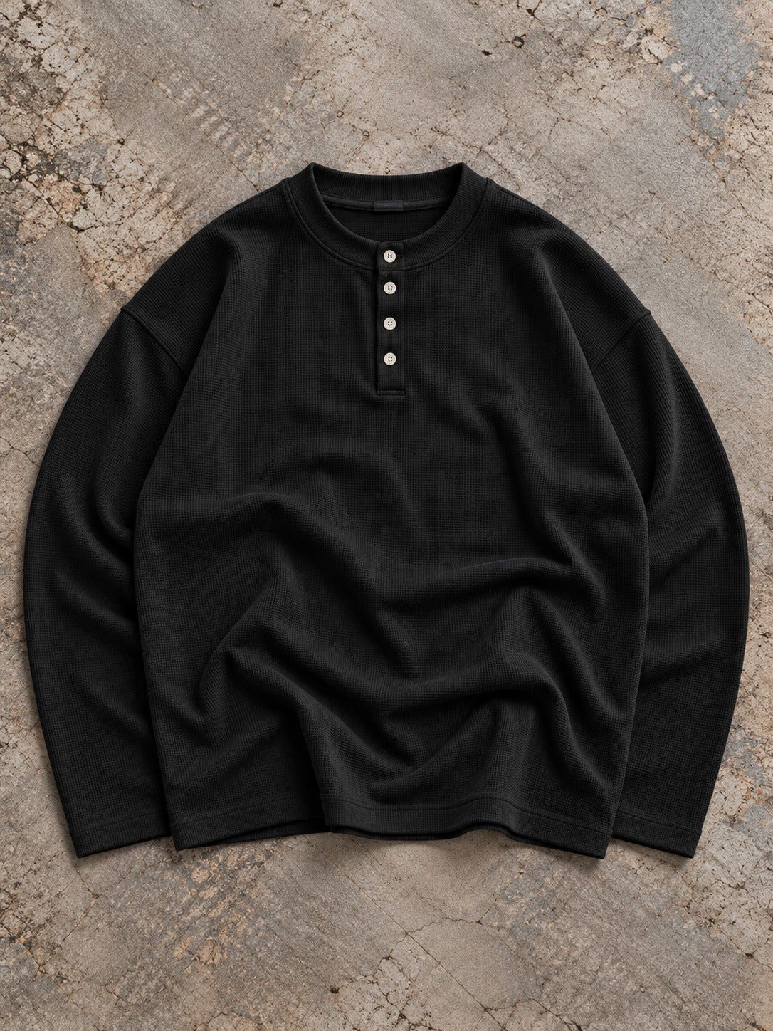 Henley Waffle Tshirt