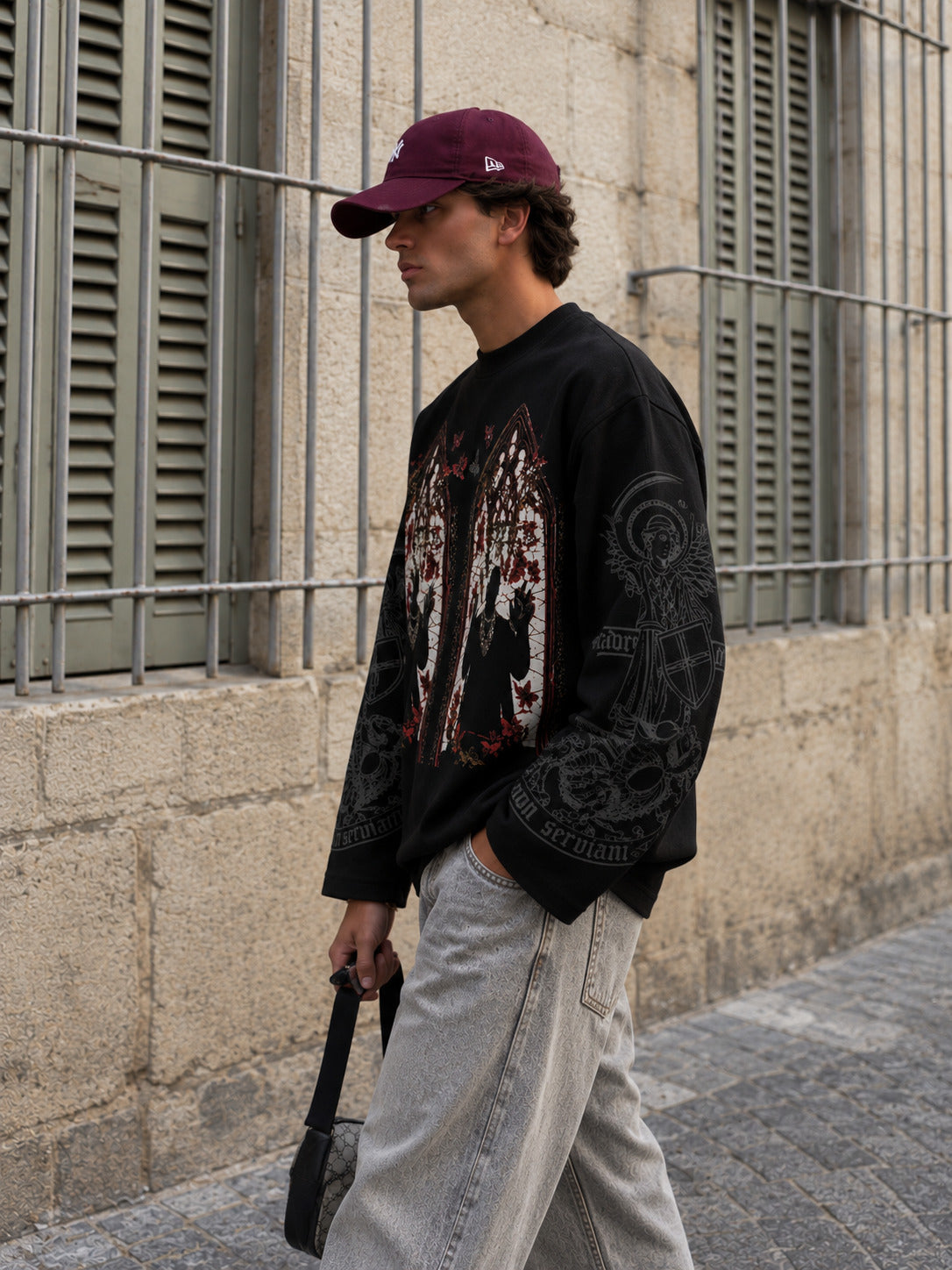 Sacred Shadows Waffle Tshirt