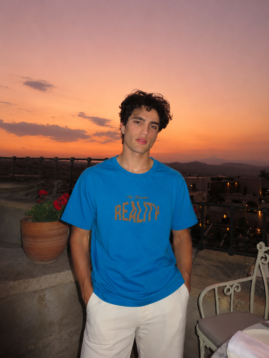 Reality Wrap Drop Tee- Unisex