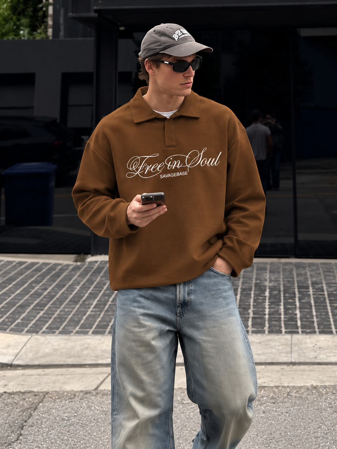 Free In Soul Waffle Tshirt