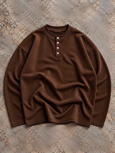 Henley Waffle Tshirt