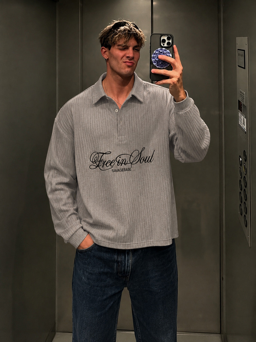 Free In Soul- Full Sleeves Tshirt