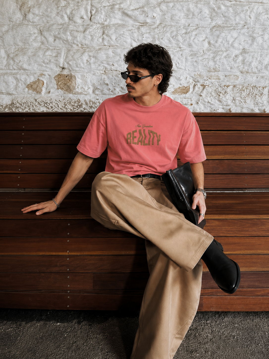 Reality Wrap Drop Tee- Unisex