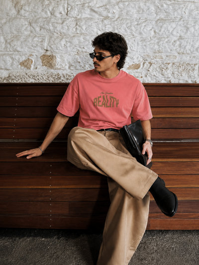 Reality Wrap Drop Tee- Unisex