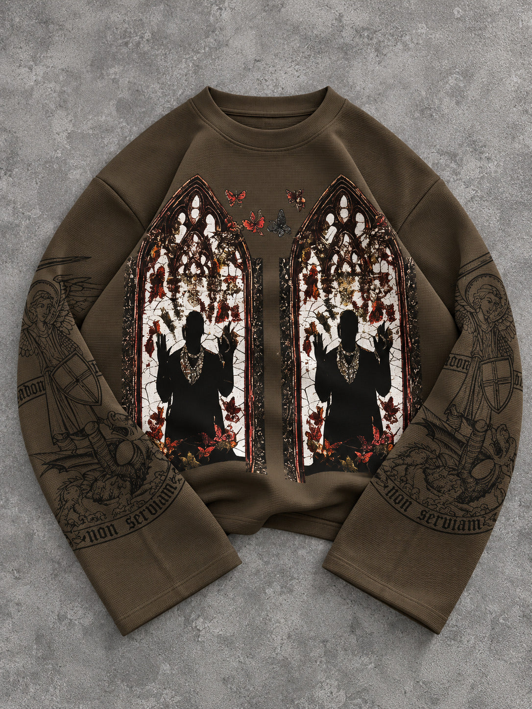 Sacred Shadows Waffle Tshirt