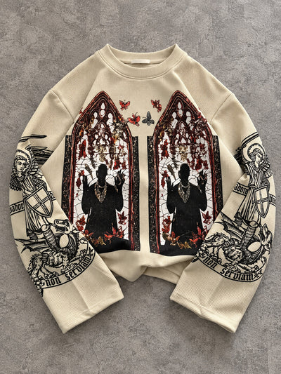 Sacred Shadows Waffle Tshirt