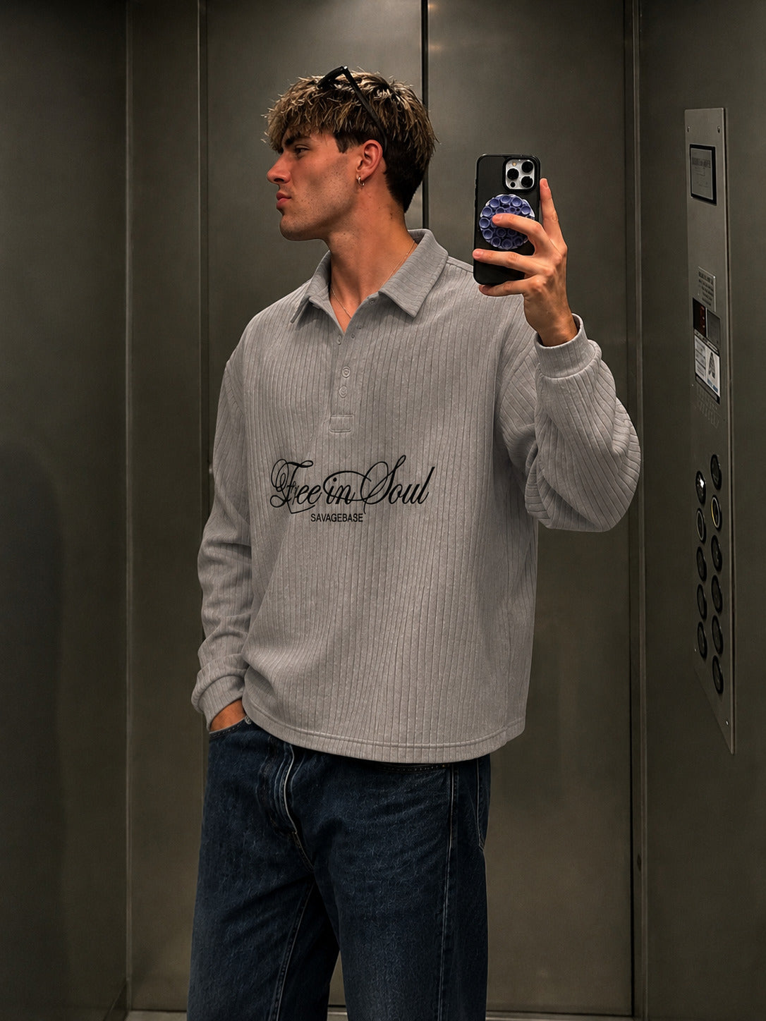 Free In Soul- Full Sleeves Tshirt