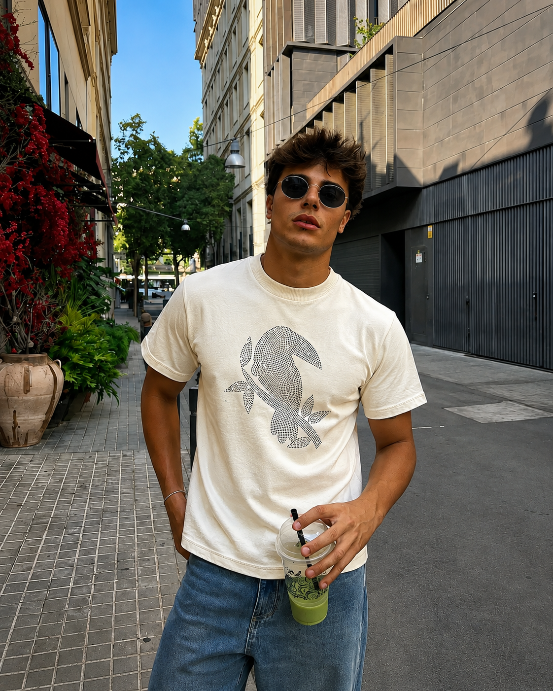 Koi Noir Drop Tee- Unisex